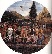 DOMENICO VENEZIANO The Adoration of the Magi oil painting